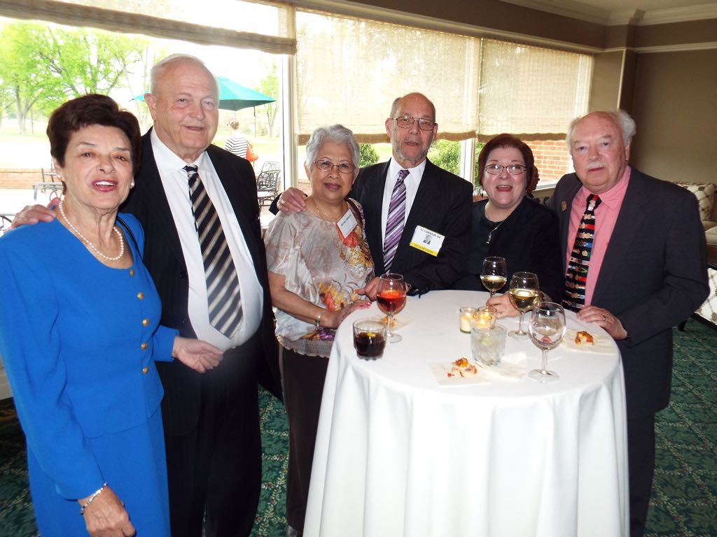 Bill & Mary Lou with Bill's Transylvania College Clasemates, David Everton and Al Conklin, & Their Wives