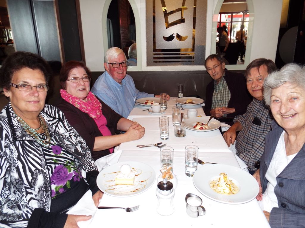 Enjoying Lunch with Outremont (Montréal) Sister Cities Friends