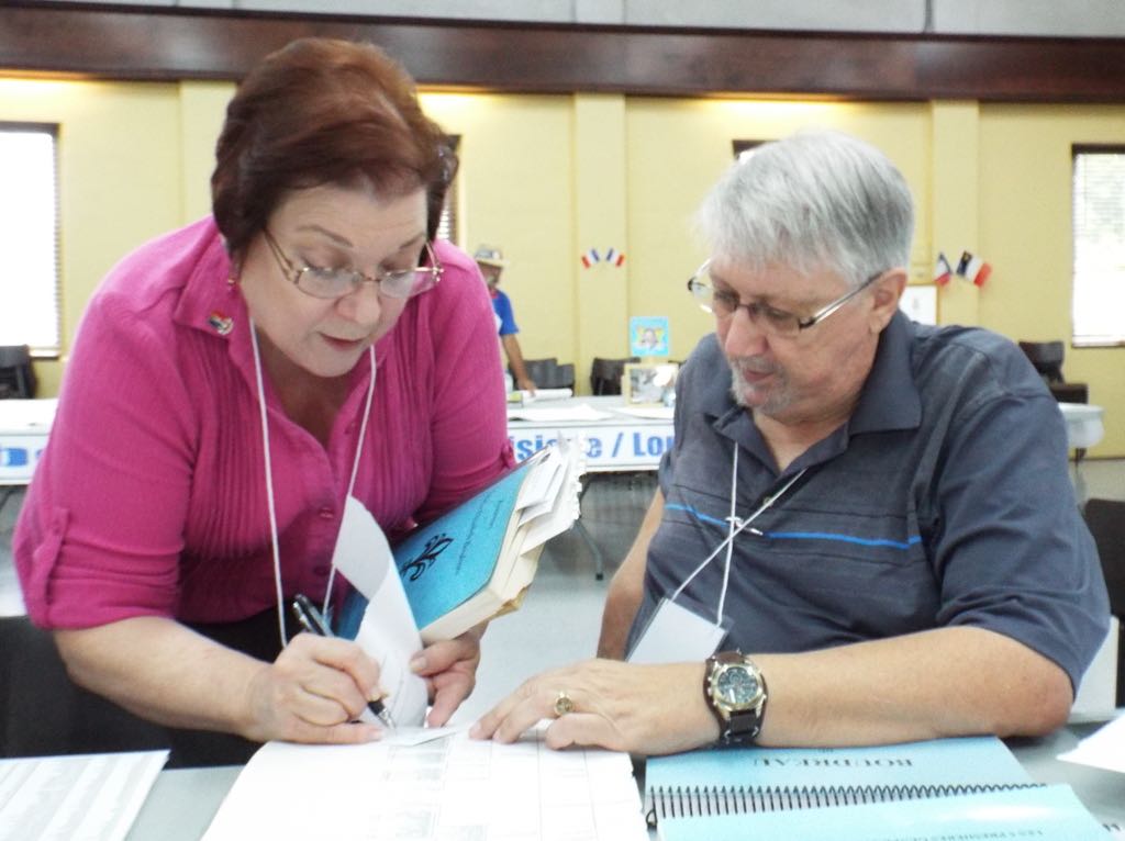 Donald Boudreau Helps Mary Lou Learn about Her Family