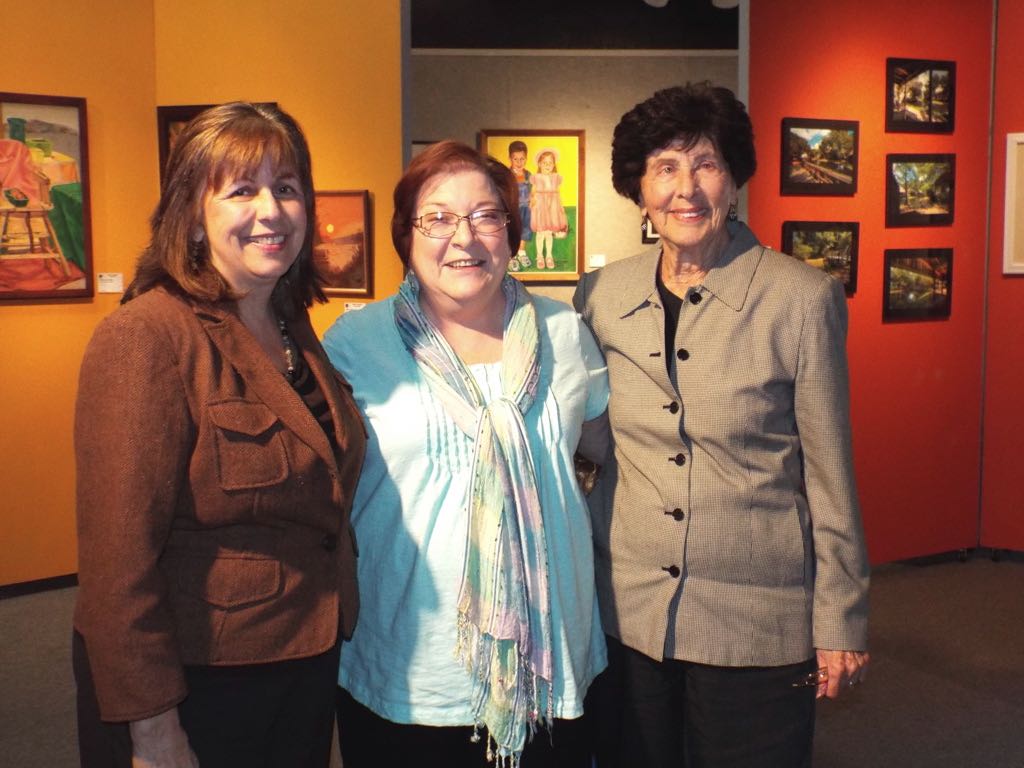 Jenny & MaryLou & Bea in Gallery St John